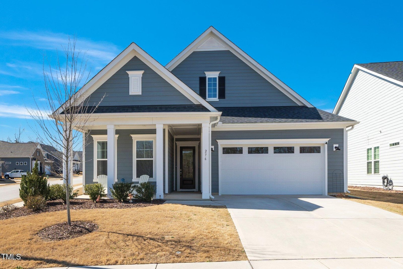 Front exterior view of 276 Bevis Marks Drive in Fuquay Varina NC